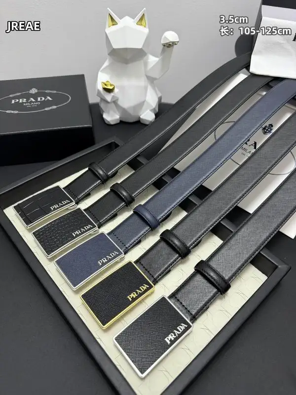 Prada belt 35mmX105-125cm 8L79